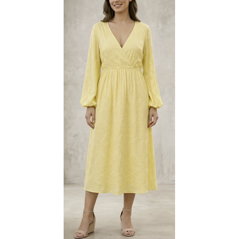 Vestido Verona--Amarillo