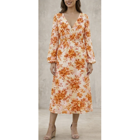 Vestido Verona--Naranja