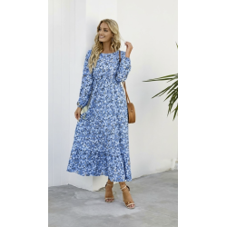 Vestido Largo Bohemio Floral