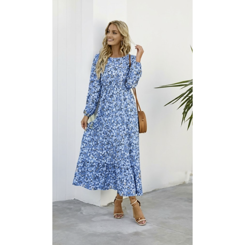 Vestido Largo Bohemio Floral