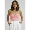 Top Strapless Canalé Sweetheart