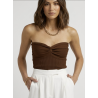 Top Strapless Canalé Sweetheart