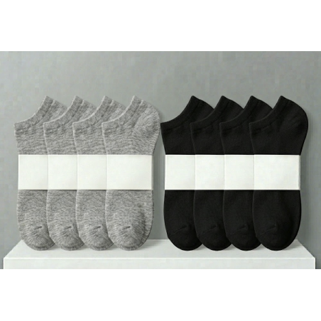 Calcetines Grises y Negros|10 pares