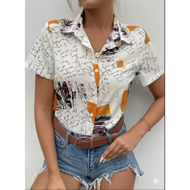 Floral Summer Blouse