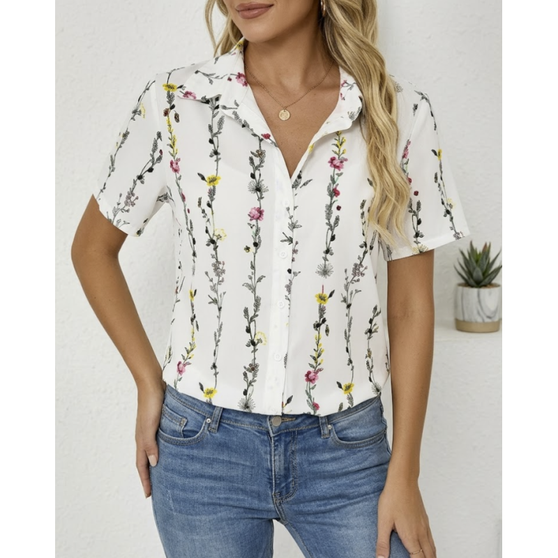 Blusa con Flores