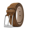 Genuine Cowhide Leather Belt--Light Brow